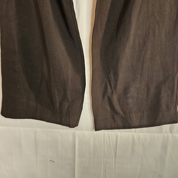 Lulus Womens Black Career Hi Waisted Pant Sz XL Strickly Business Taper Workwear - Picture 5 of 11